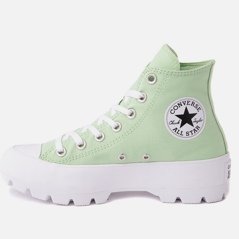 NEW Womens Converse Chuck Taylor All Star Hi Lugged Sneaker - Neo Mint